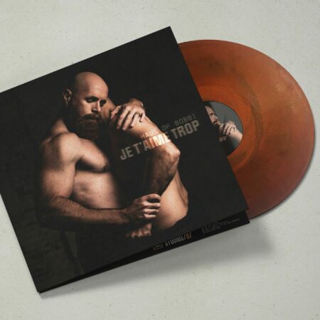 Vinyle 33T "JE T'AIME TROP" édition limitée marbrée