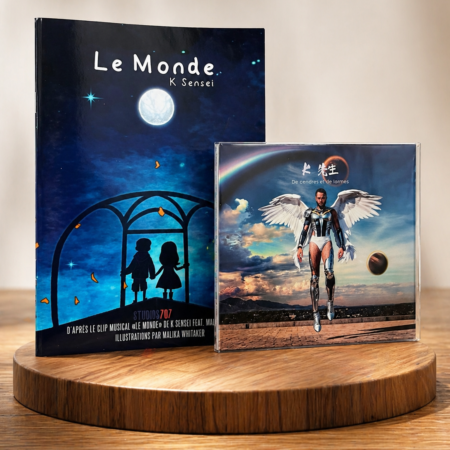 Pack K Sensei : CD "De cendres et de larmes"+ Le Monde : Le livre